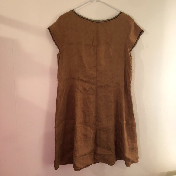 Kleen Silk and Linen Dress Size Small - Picture 3 of 5